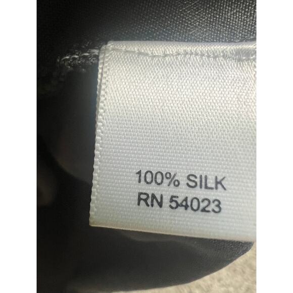 Banana Republic 100% Silk Dress Womens Small Gray Sleeveless Career Stretchy - Picture 4 of 12